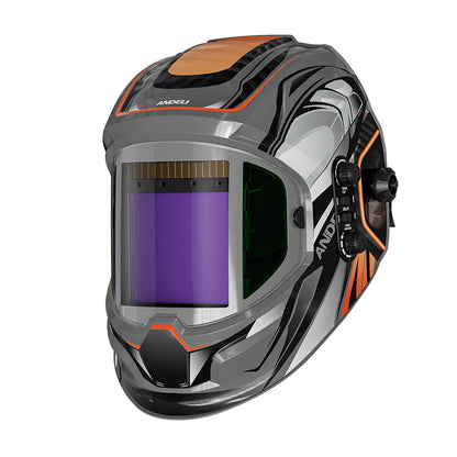 Solar Powered Welding Mask with 4 Arc Sensors