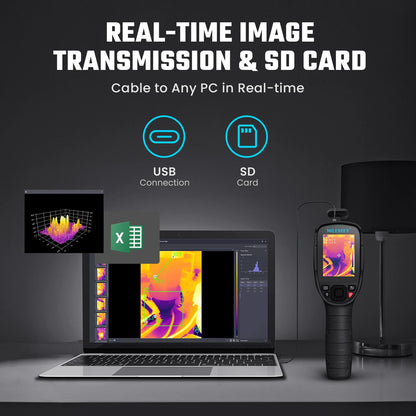 Handheld Thermal Camera Precision Hot & Cold Spot Detection