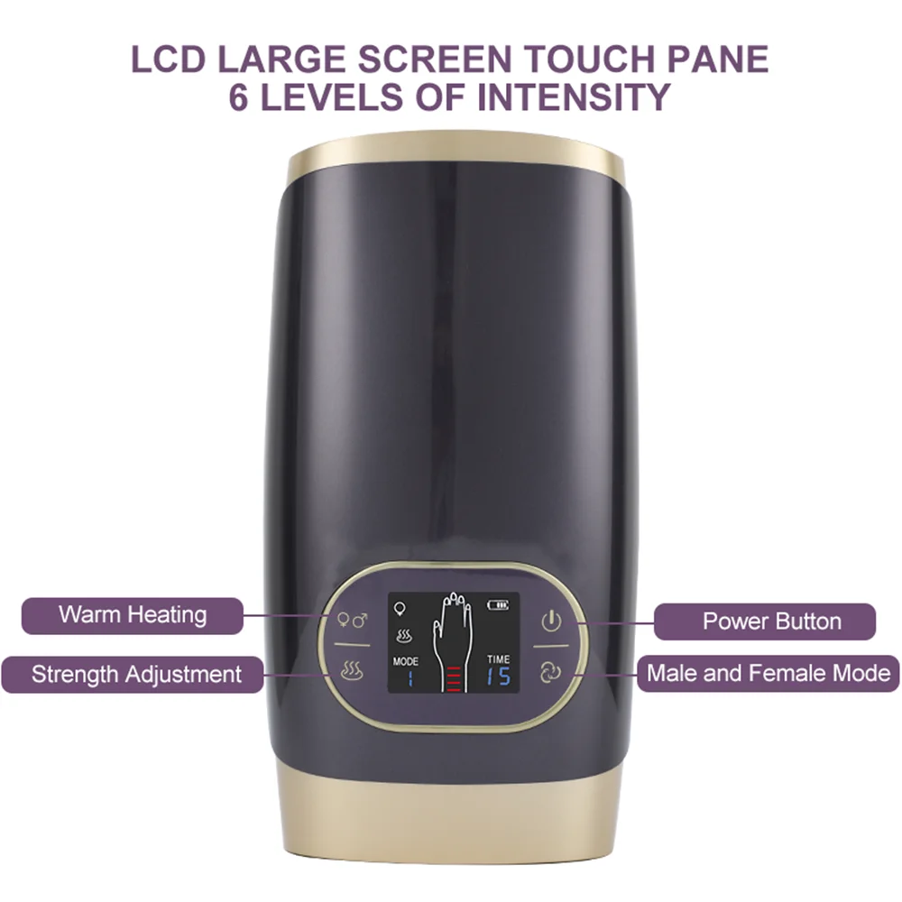 Wireless Electric Hand Massager with Heat and Air Compression
