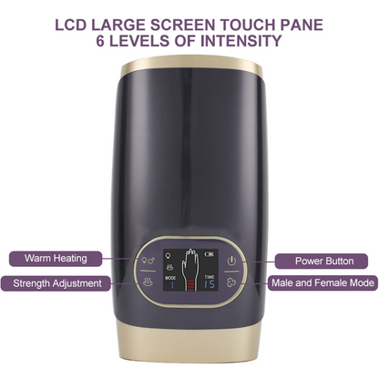 Wireless Electric Hand Massager with Heat and Air Compression