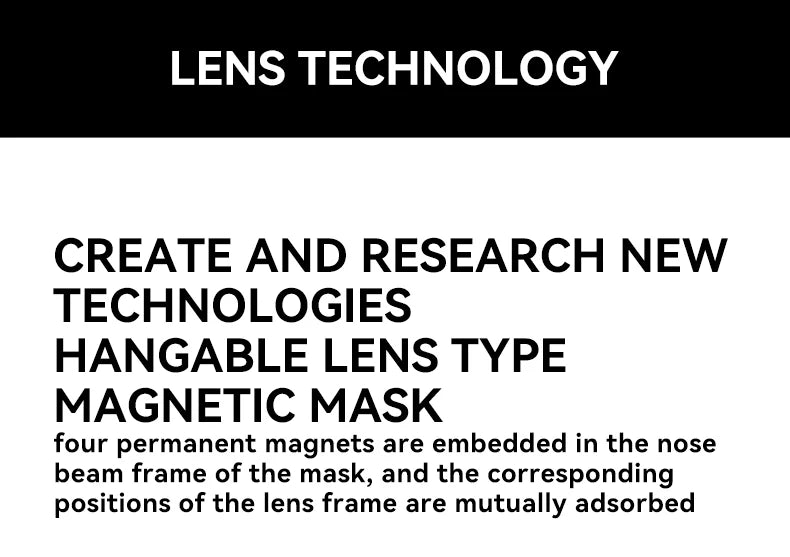 Anti-Fog Ski Goggles Impact Resistant Magnetic Lens