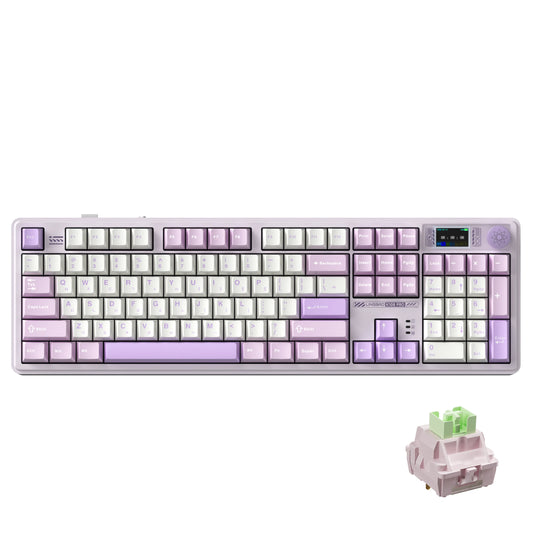 Colourful Mechanical Gaming Keyboard Wireless 104 Keys