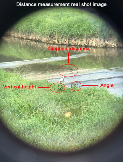 Waterproof 10x42 Binoculars with 2400M Rangefinder