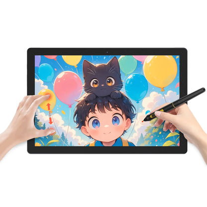 Portable 10.1" Graphics Drawing Tablet with Touch Display