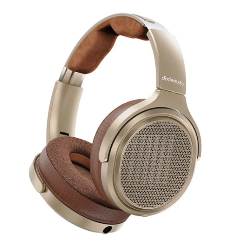 Audiophile Planar Magnetic Headphones with Adjustable Headband