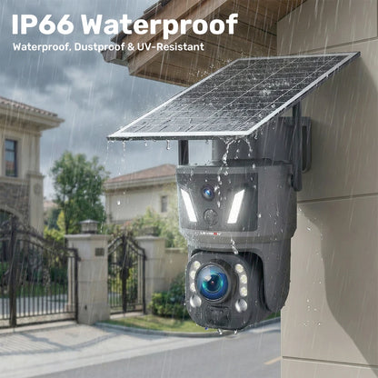 4K WiFi PTZ Security Camera 99X Zoom Outdoor