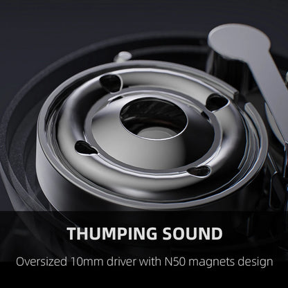 True Wireless Stereo Earbuds with 10mm Drivers