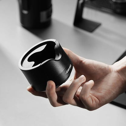 Bottomless Espresso Portafilter Holder with Anti-Slip Base