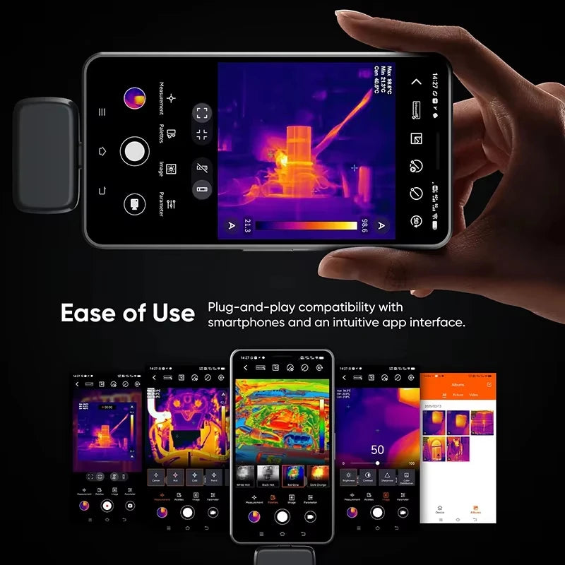 Thermal Imaging Camera for iPhone and Android Inspection