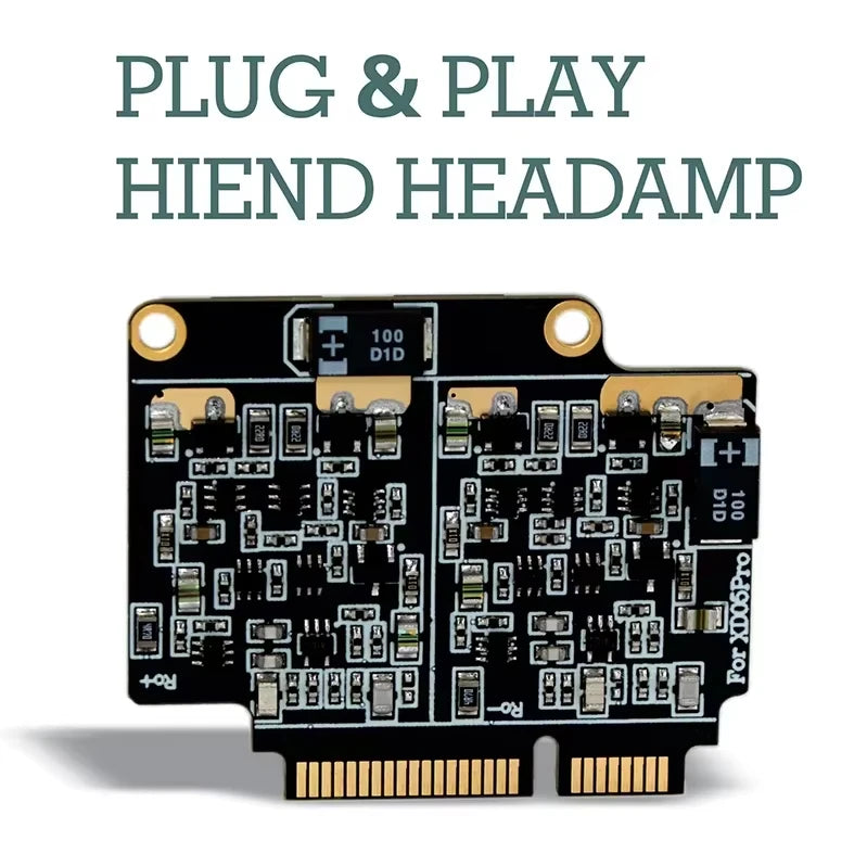 Fully Balanced Audio Card for Portable Headphone Amplifier