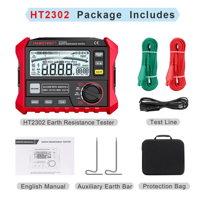 Portable Megohmmeter 100-Group Digital Insulation Meter
