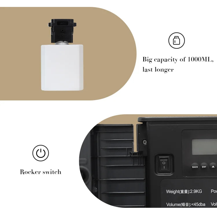 White Bluetooth Aroma Diffuser with Smart Scent Control