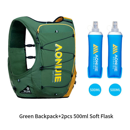10L Hydration Backpack with 2 Bottles Small