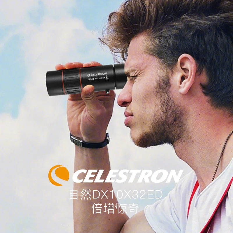 Portable 10x32 Monocular Telescope ED Lens Waterproof