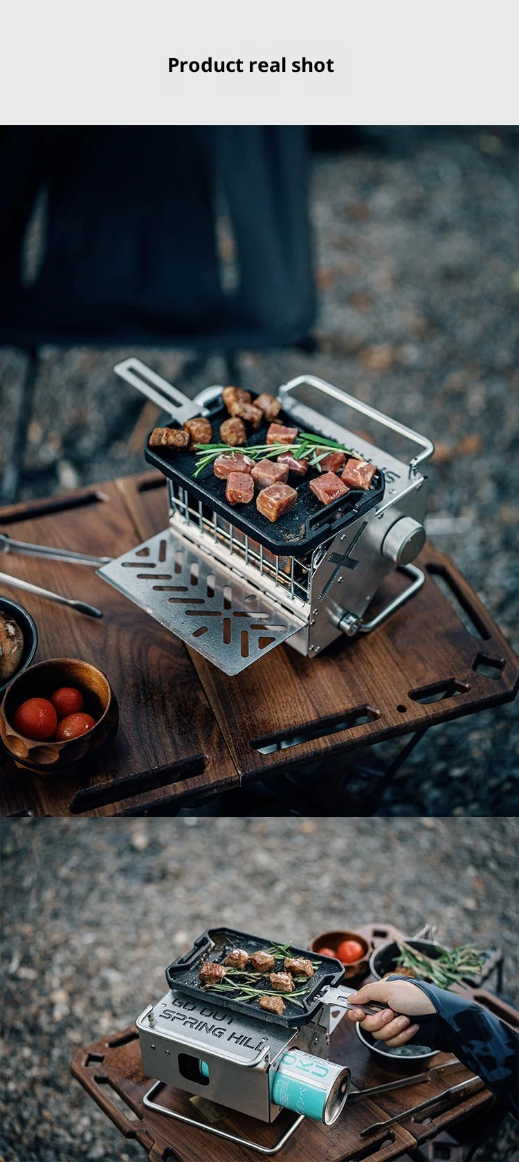 Portable Mini Gas Camping Stove Outdoor Heater
