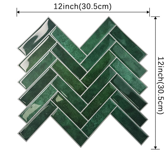 30 PCS Kitchen and Bathroom Tile 3D Heat Proof DIY Ready