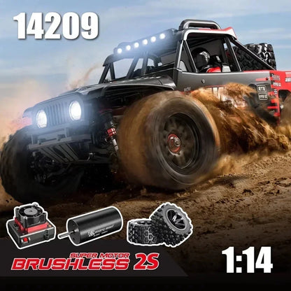 High Speed 75km/h Brushless 4WD Off-Road RC Truck
