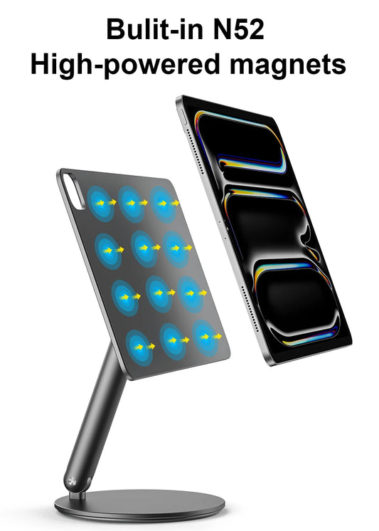 Magnetic Tablet Stand iPad Pro 11 2024 Adjustable