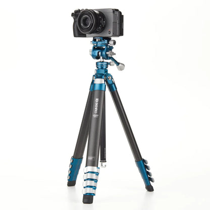 Ultra Lightweight Carbon Fiber Travel Tripod DSLR Camera