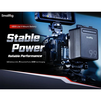 VoltMate VB99 Lite Mini V-Mount Battery SmallRig