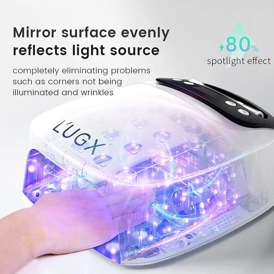 48W UV LED Nail Lamp with 5X Fast Drying