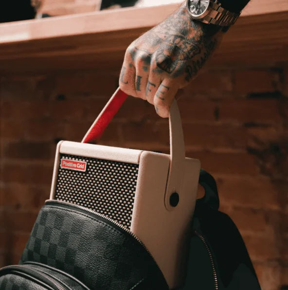 Spark Mini Smart Guitar Amp with Bluetooth Speaker White