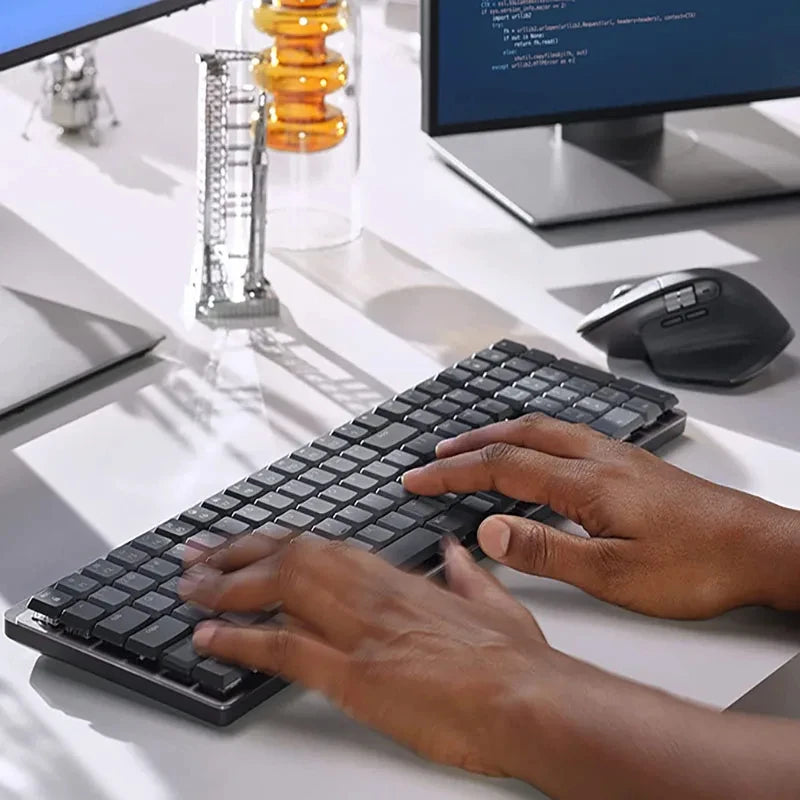 Mechanical Keyboard Brown Switch Wireless for Office & Gaming