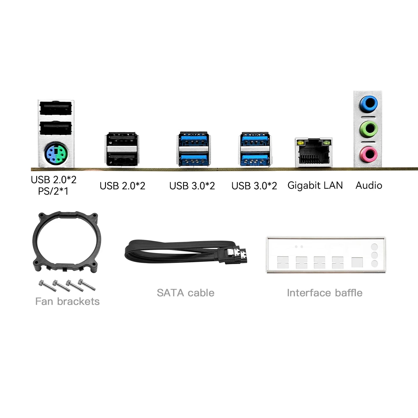 X99 Motherboard Bundle LGA2011-3 CPU DDR4 32GB RAM