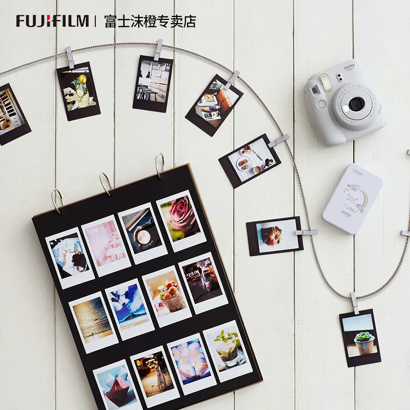 80-Sheet Fujifilm Instax Mini White Edge Photo Paper