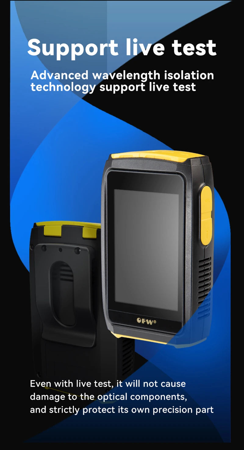 Portable APC Fiber Optic Tester 1550nm 1577nm
