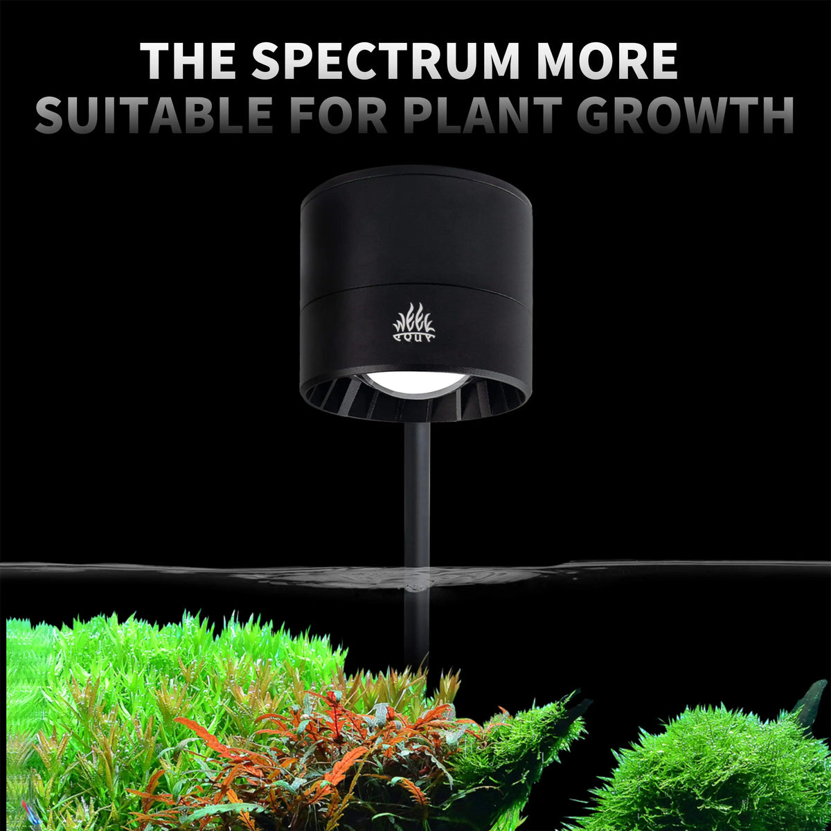 50W RGB+UV Full Spectrum Aquarium Light Bluetooth Dimmable