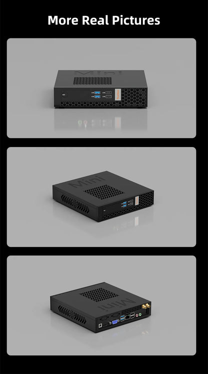Compact Desktop i7 4GB RAM 128GB Storage Mini PC