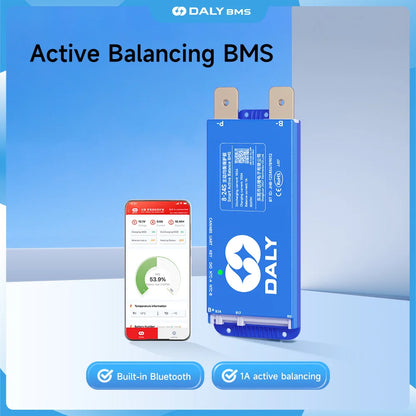 Smart 200A Battery BMS 8-17S Bluetooth Active Balance
