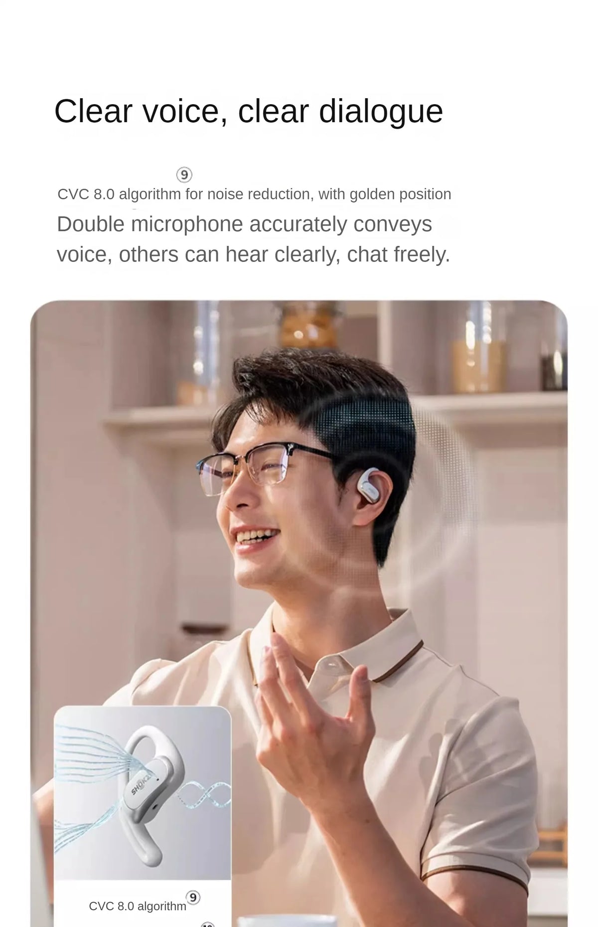 Lightweight Pink Bluetooth Headphones with Noise Reduction