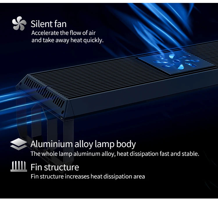 P1200 PRO Full Spectrum LED Plant Aquarium Light