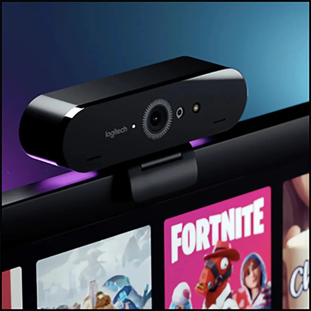 4K Ultra HD Webcam 1080p Wide Angle Built-in Mic