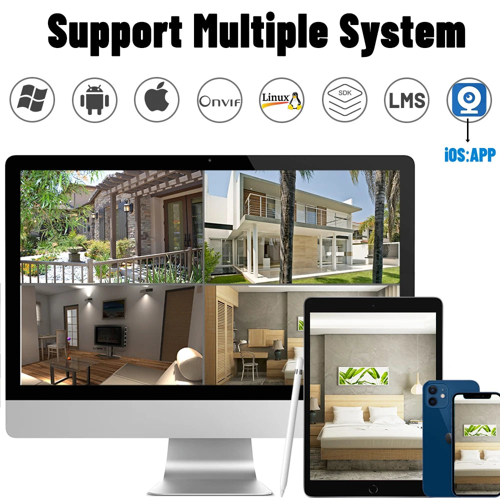 5MP PoE IP Camera Module 5X Zoom Auto Focus