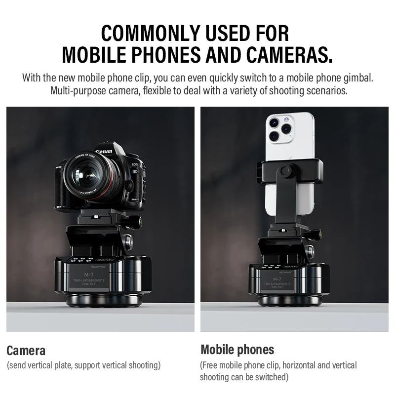 360 Rotating Smart Pan Tilt Head M6
