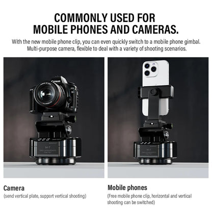 Smart Auto Tracking Tripod Stabilizer 360 M7
