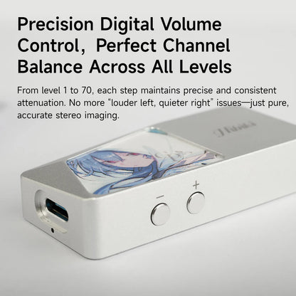 Portable Headphone DAC AMP with DSD256 Audio