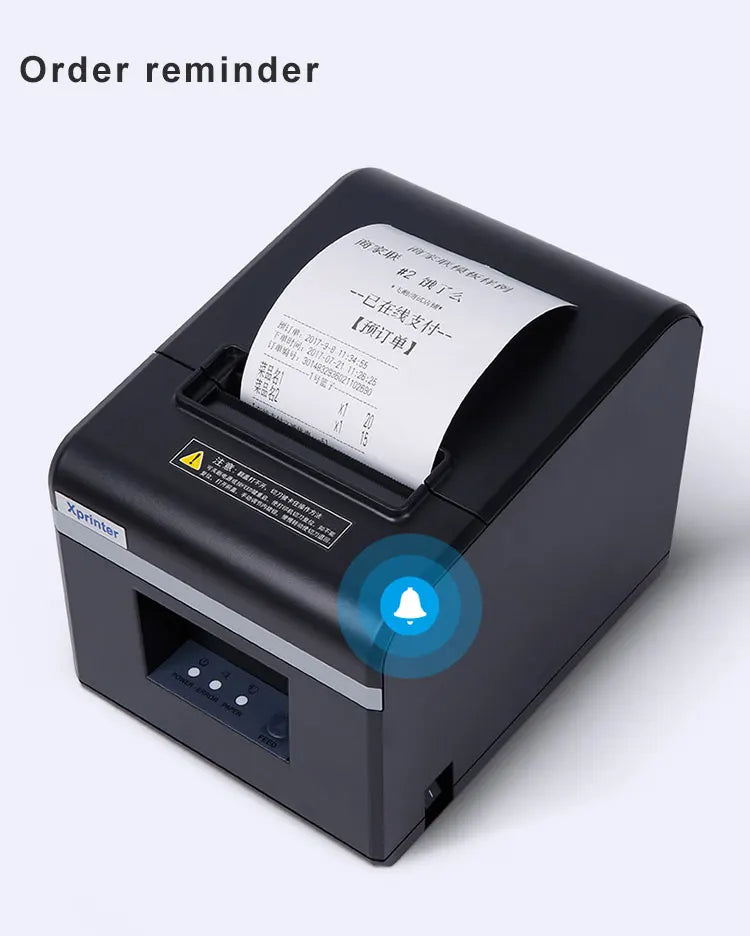 80mm Thermal Receipt Printer 200mm/s Auto Cutter WiFi USB