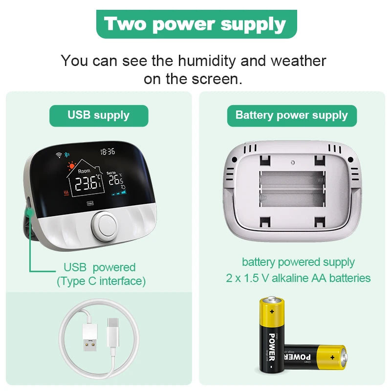 Wireless Heating Controller with Alexa & Google Integration
