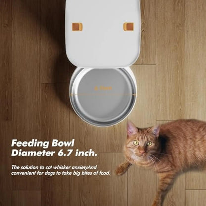 Smart 5G Cat Feeder with 1080p Camera and App Control