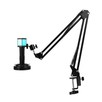 4K Electronics Microscope Camera 150x Zoom Stand Set
