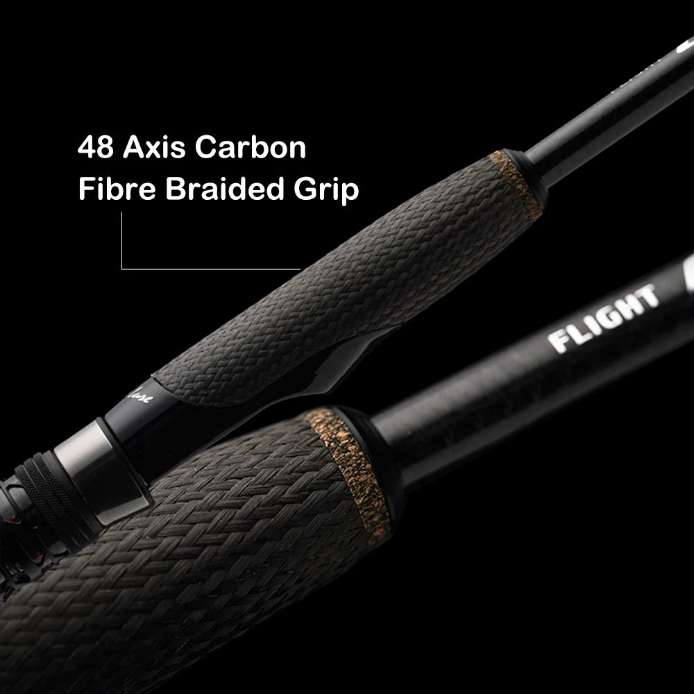 Heavy Duty Bass Fishing Rod 10ft Spinning Long Throw