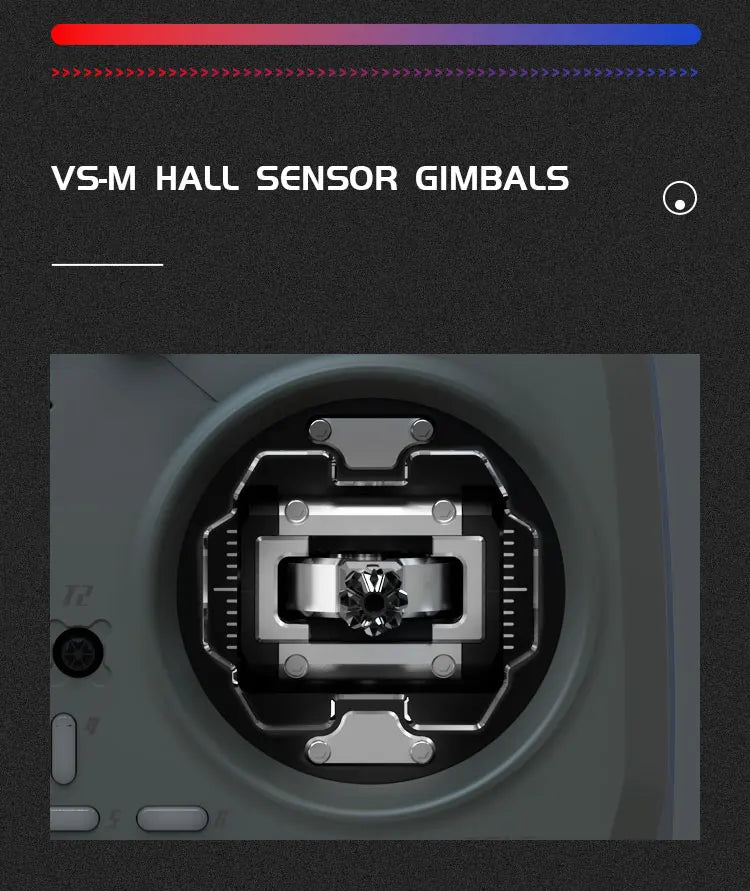 T15 2.4G FPV Remote Control Translucent Black