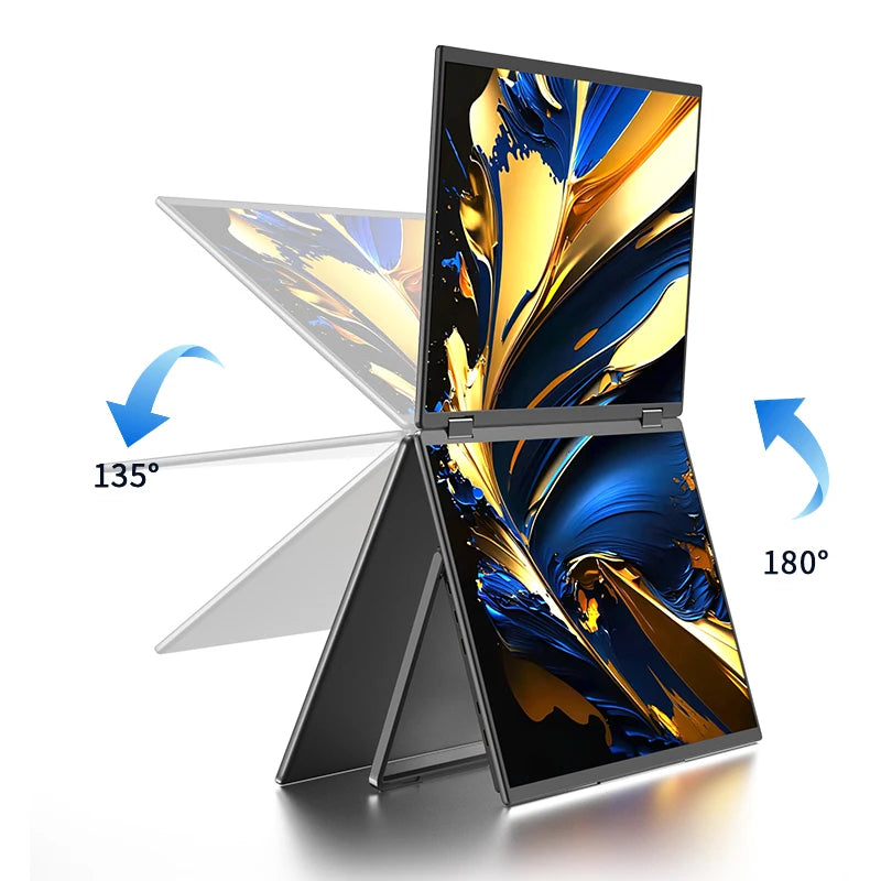 16" Portable Dual Screen Monitor 2.5K USB-C HDMI