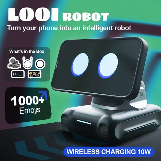 Portable AI Learning Robot Smartphone Dock Voice Companion