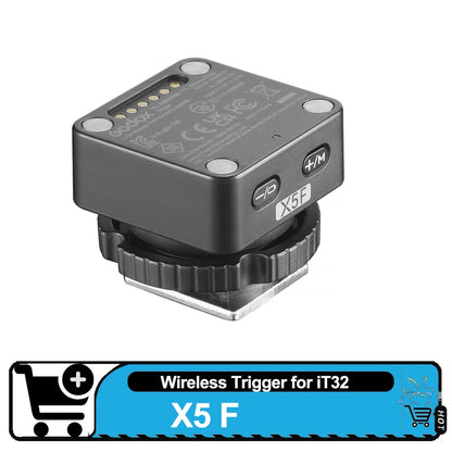 iT32 On-Camera HSS Flash with X5-F Wireless Control