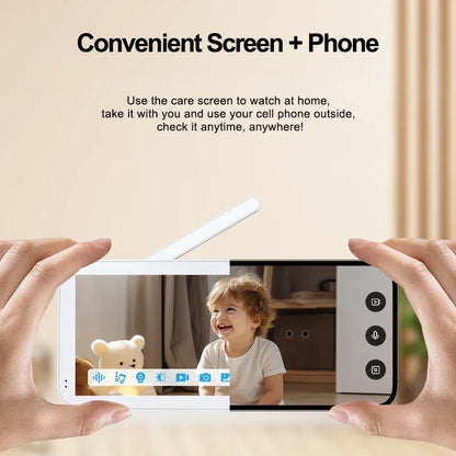 1080P Video Baby Monitor with Cry Detection